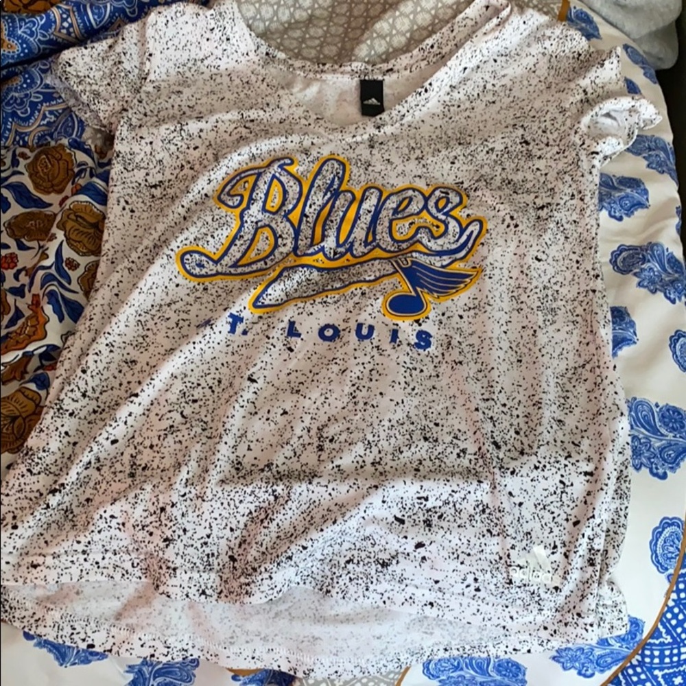 V-Neck St.Louis Blues Hockey Shirt